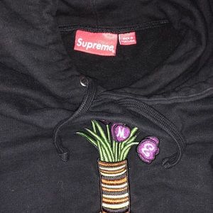 Supreme Flowers Hooded Sweatshirt
